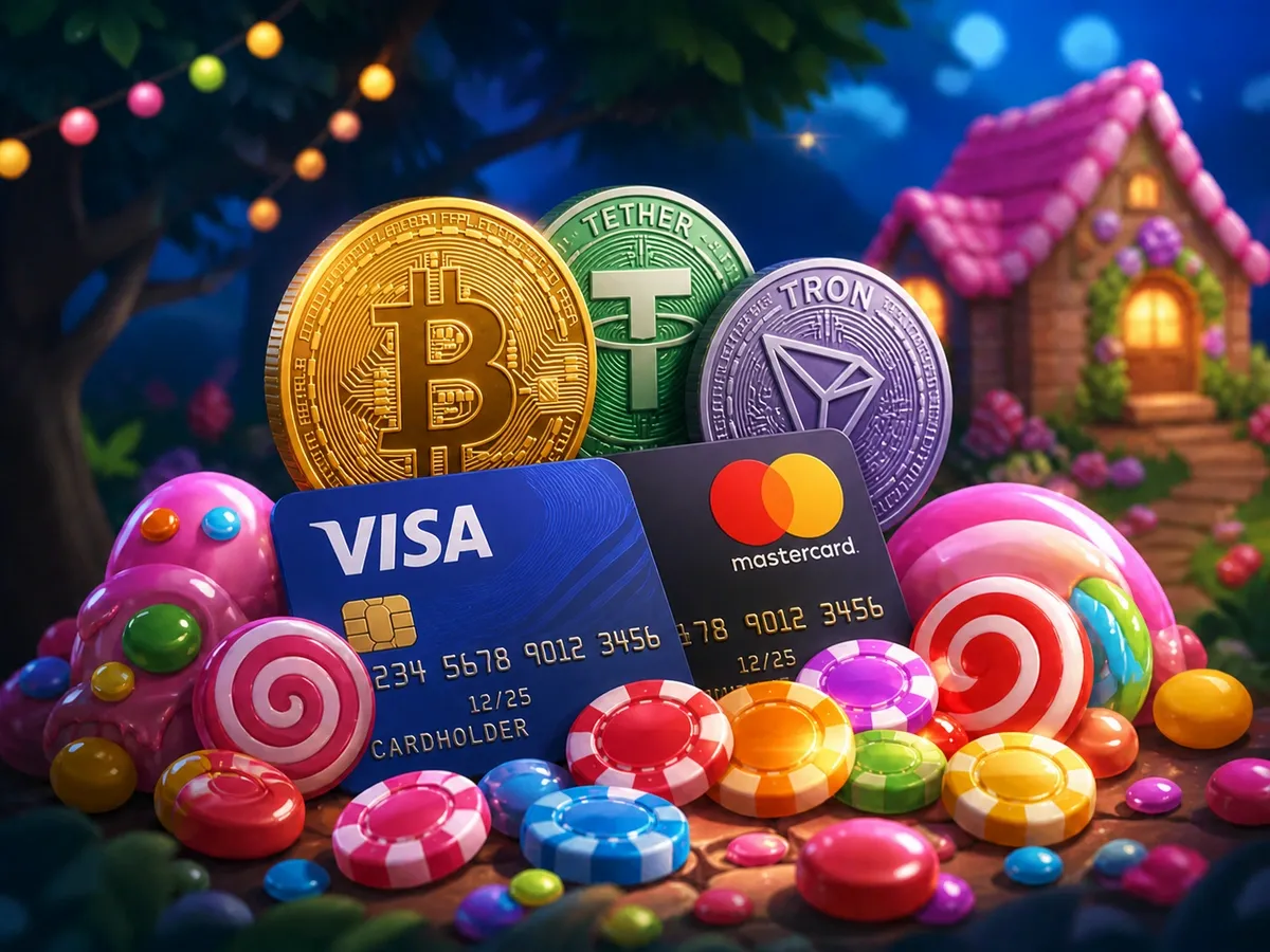 Cards With Crypto Coins